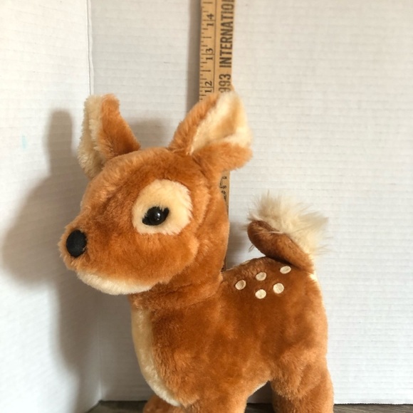 Vtg Jingle Holiday Plush Deer - Picture 8 of 10